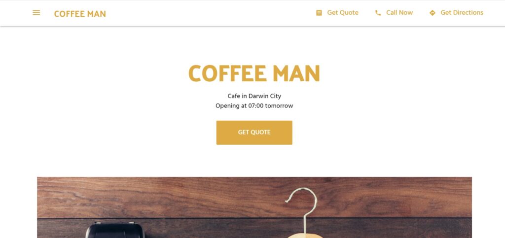 Coffee Man