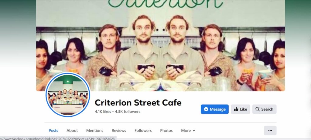 Criterion Street Cafe