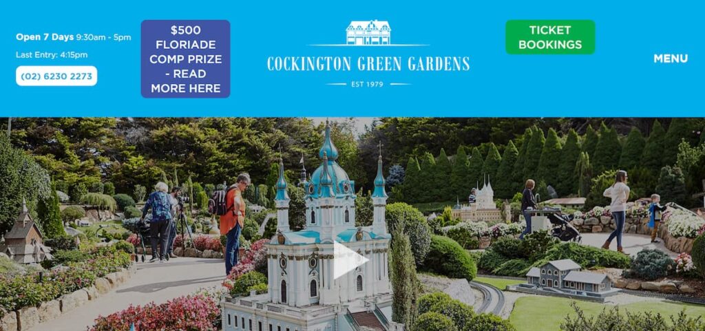 Have fun at Cockington Green Gardens