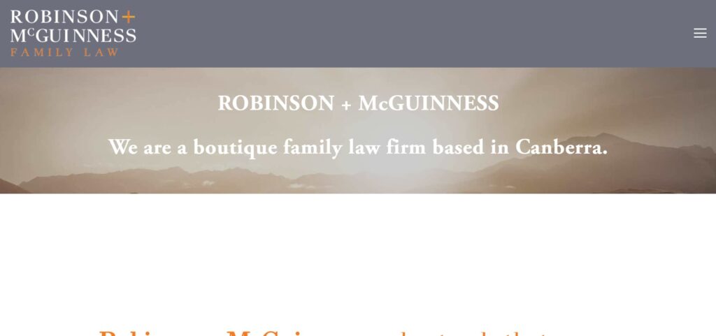 Robinson + McGuinness Family Law