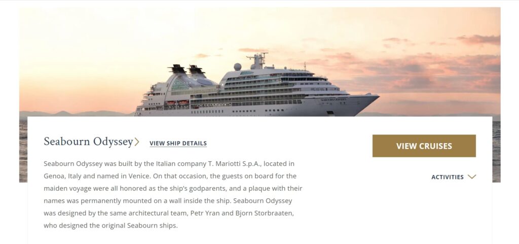 Seabourn Odyssey