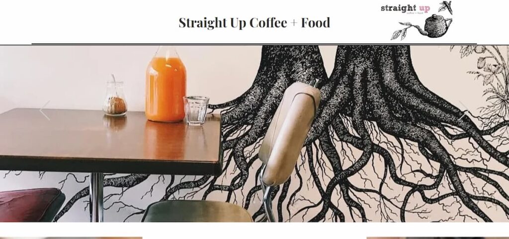 Straight Up Coffee and Food