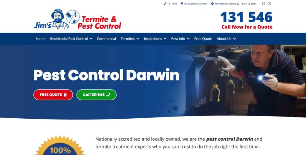 Jim’s Termite & Pest Control Darwin